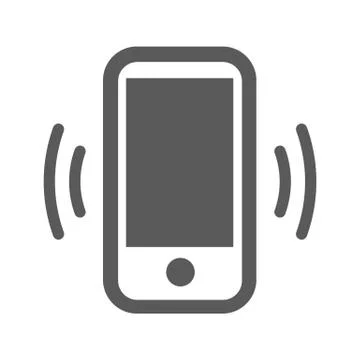 Mobile phone icon Stock Illustration