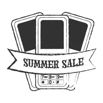 Mobile phone icon Stock Illustration