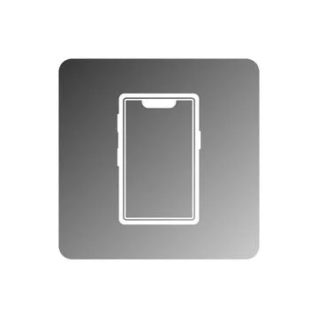 Mobile phone icon vector Stock Illustration