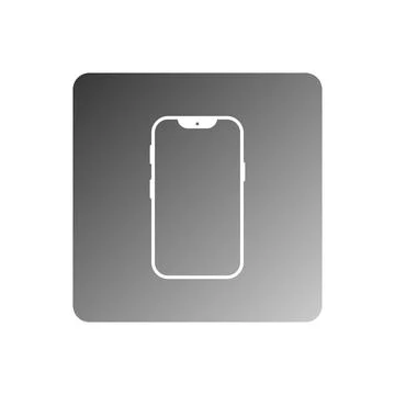 Mobile phone icon vector Stock Illustration