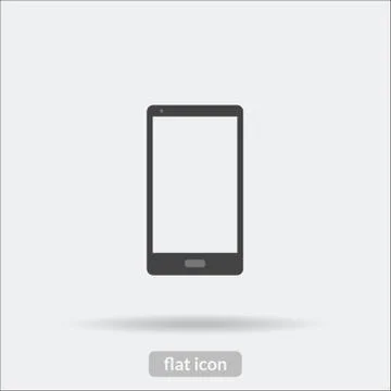 Mobile phone icon, Vector is type EPS10 Stock Illustration