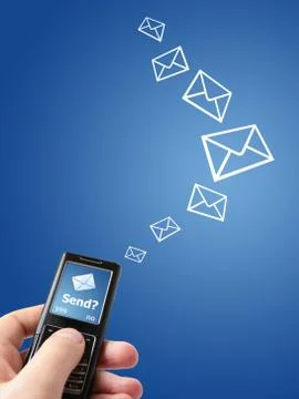 Mobile phone. Stock Illustration