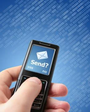 Mobile phone. Stock Illustration
