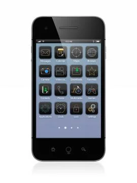 Mobile phone Stock Illustration