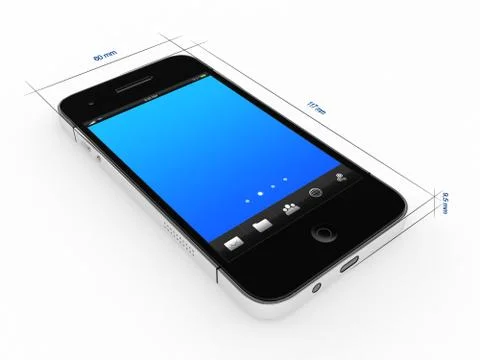 Mobile phone Stock Illustration