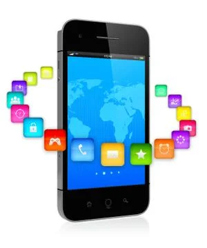 Mobile phone Stock Illustration