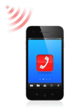 Mobile phone Stock Illustration