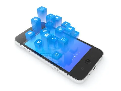 Mobile phone Stock Illustration