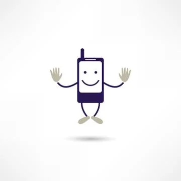 Mobile phone Stock Illustration