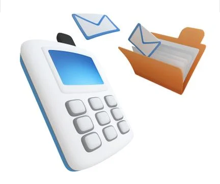 Mobile phone Stock Illustration