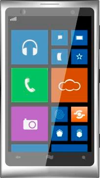 Mobile Phone Illustrazione stock