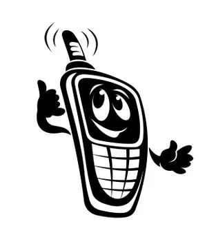 Mobile phone Stock Illustration