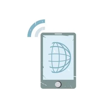 Mobile phone Stock Illustration