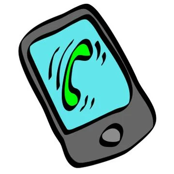 Mobile Phone Illustrazione stock