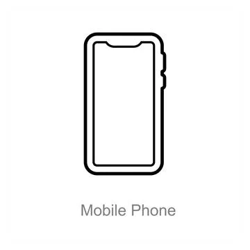 Mobile phone Stock Illustration