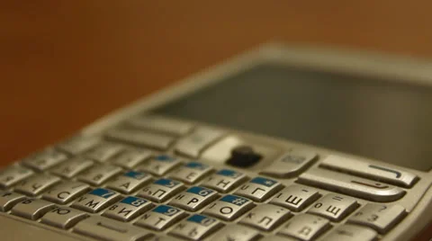 Mobile phone in man hand Stock Footage 37779849
