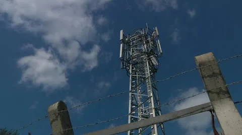 Mobile phone mast Stock Footage 22665115