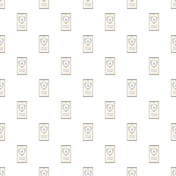 Mobile phone parental control software security pattern Stock-Illustration