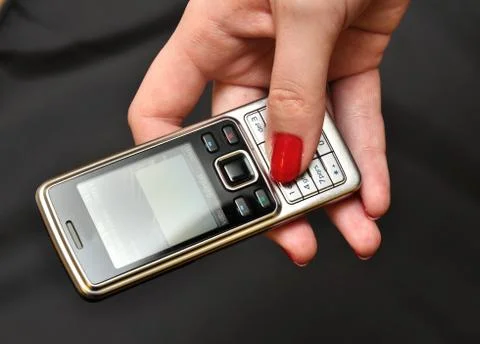 Mobile phone Foto stock