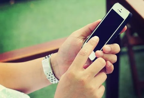 Mobile phone Foto stock