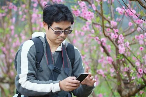 Mobile phone Foto stock