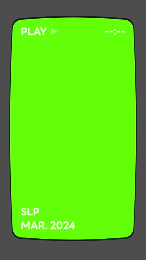 Mobile Phone Play Screen Overlay Animation Background, Animated frames play.. Stock Footage 279636374