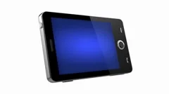 Mobile phone ready for your message with alpha channel Stock After Effects
