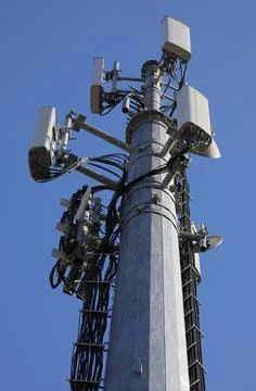 Mobile phone repeaters for receiving data and phone calls 写真素材