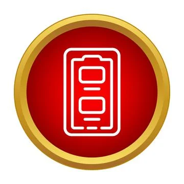 Mobile phone screen user interface icon concept Stock Illustration