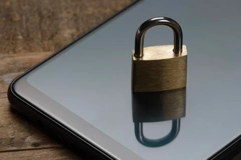 Mobile phone security Stock-Fotos
