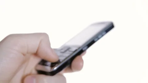 Mobile phone text messaging Stock Footage 61718048