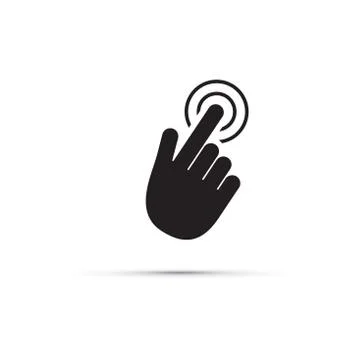 Mobile phone touch screen Stock Illustration