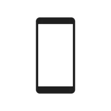 Mobile phone vector icon isolated. Stock Illustration