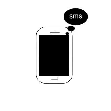 Mobile phone vector Stock Illustration