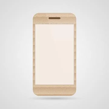 Mobile phone. Vector illustration. Stock Illustration