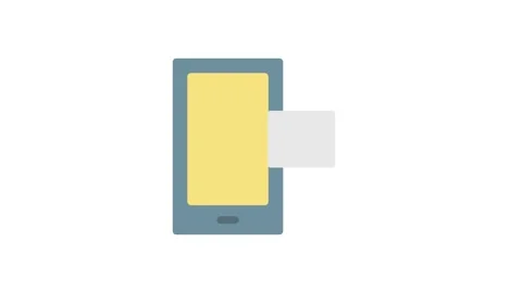 A mobile phone with a visible QR code, indicating a digital link or informa.. Stock Footage 333102570