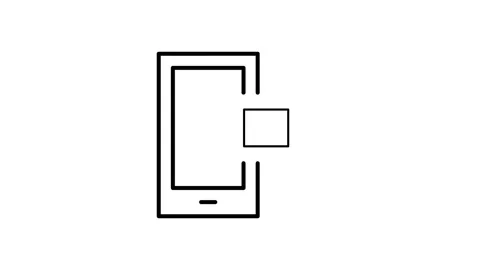 A mobile phone with a visible QR code, indicating a digital link or informa.. Stock Footage 333102681
