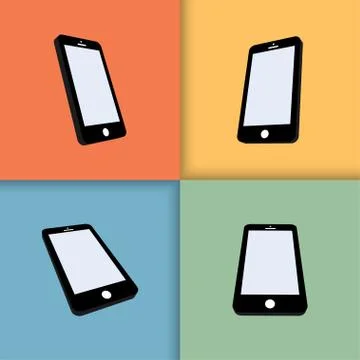 Mobile phones Stock Illustration