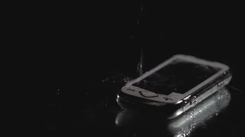 Mobile PhonMobile Phone Close-Up which lies on the table. On mobile phone 動画素材 113067457