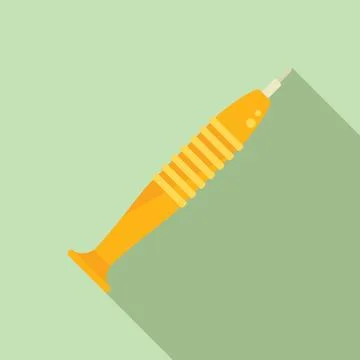 Mobile screwdriver icon flat . Service fix Stock Illustration