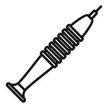 Mobile screwdriver icon outline vector. Service fix Stock Illustration