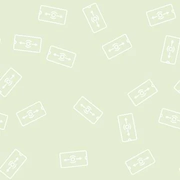 Mobile scroll line seamless pattern Stock Illustration