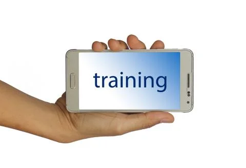 Mobile security concept isolated Stock Photos