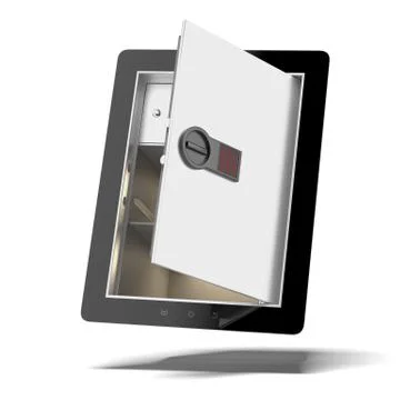 Mobile Security 스톡 일러스트