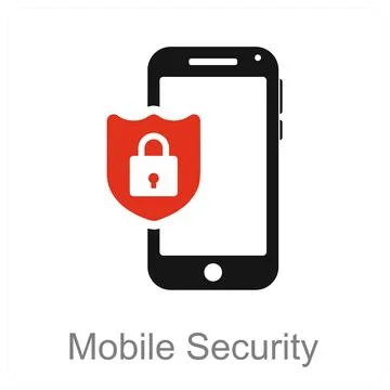 Mobile Security Stock Illustration