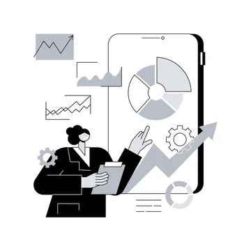 Mobile SEO abstract concept vector illustration. Illustrazione stock