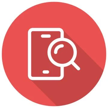 Mobile SEO Stock Illustration