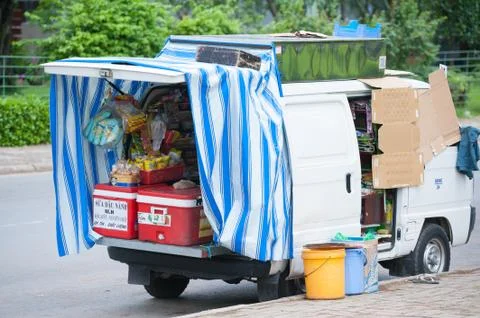 Mobile shop Stock Photos