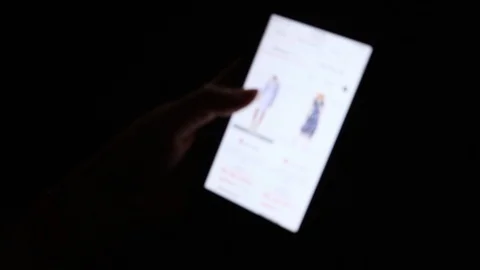 Mobile shopping e-commerce Stock Footage 87359398