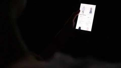 Mobile shopping e-commerce Stock Footage 87359419